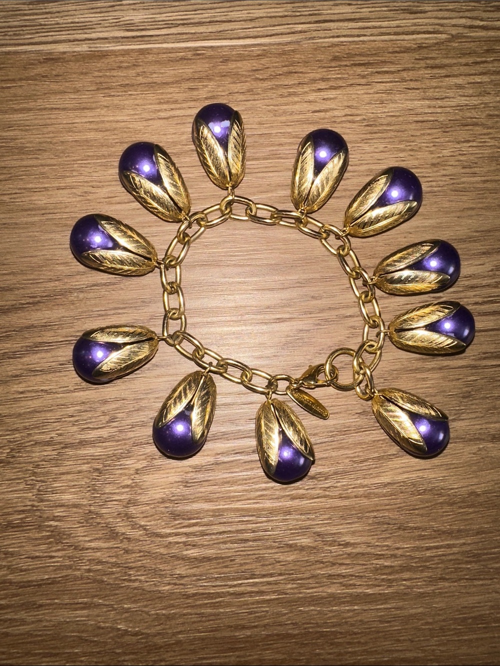 Lenora Dame classic bead cap bracelet